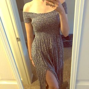Off the shoulder dress